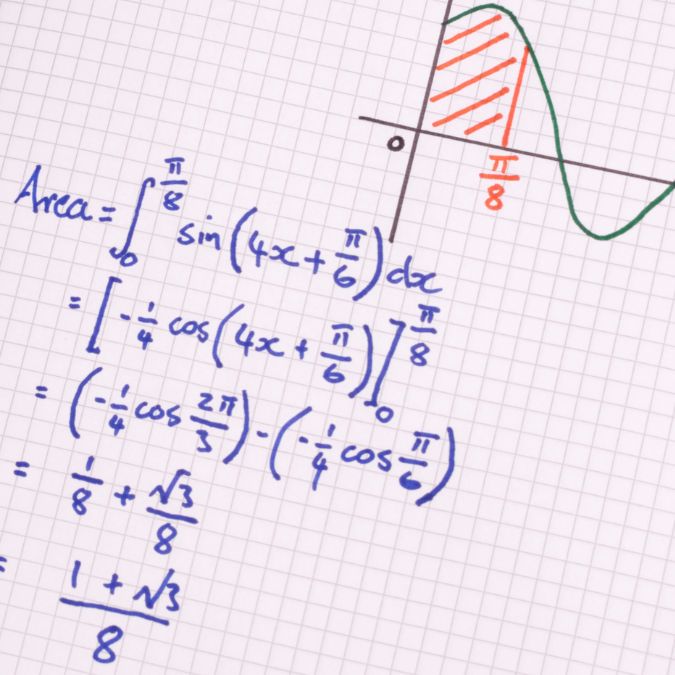 Calculus equations replacing geometric reasoning