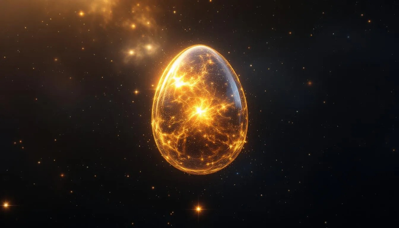 The Cosmic Egg — creation contained in perfect form