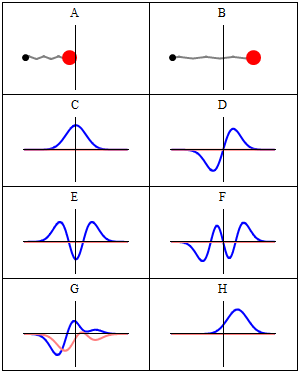 Quantum Harmonic Oscillator standing wave states