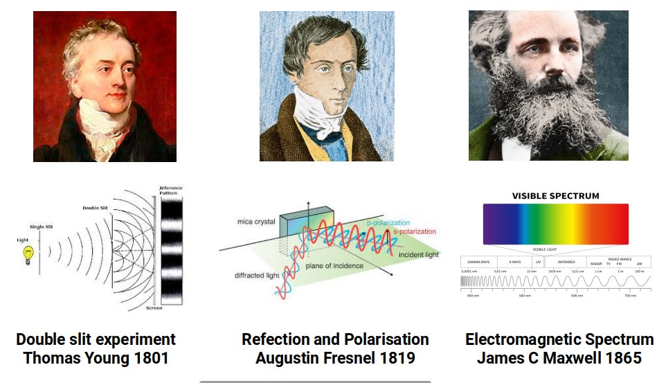 Young, Fresnel and Maxwell — establishing the wave theory of light