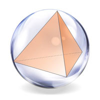 Circumscribed sphere of a tetrahedron