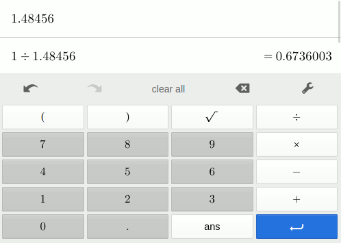 any whole number above two has a reciprocal value