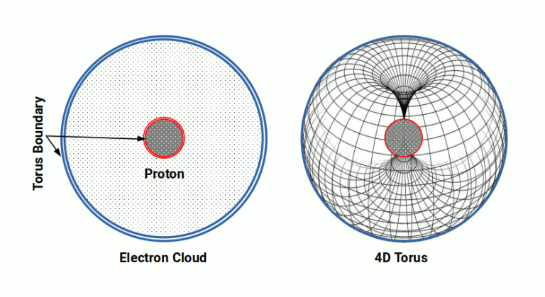 Electron cloud and the torus