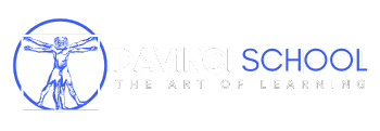 Da Vinci school logo white
